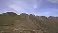 The five Crinkles as seen from Great Knott