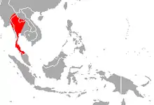 In Laos, Malaysia, Myanmar, and Thailand