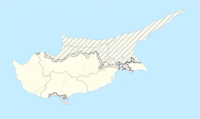 2009–10 Cypriot Third Division is located in Cyprus