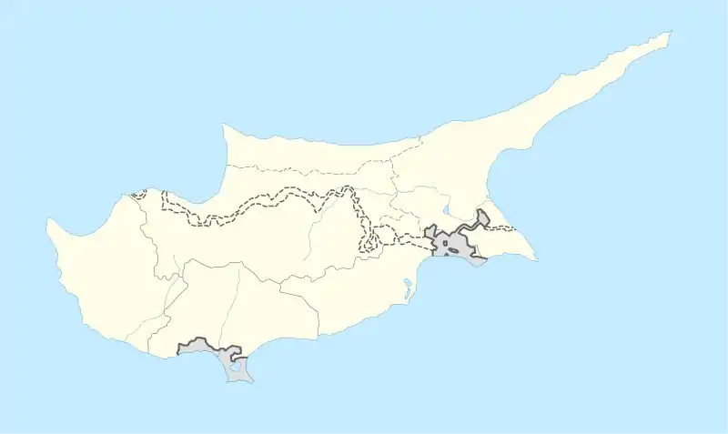 Strongylos is located in Cyprus