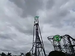 DC Rivals HyperCoaster (Mack Rides) at Warner Bros. Movie World