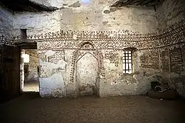 Inside the Nasr el-Din mosque