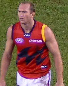 Former captain, David Neitz is the only player to have played 300 matches for Melbourne and is their games and goals record holder