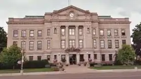 The DeKalb County Court House in Auburn, Indiana