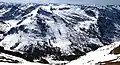 North aspect of Deadwood Peak viewed from Round Top in late winter