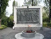 Memorial in Zagreb's Mirogoj Cemetery, Croatia