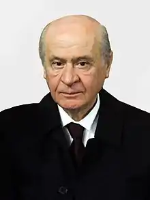 Devlet Bahçeli, MHP leader since 1997.