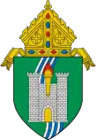 Coat of arms of the Diocese of Iligan