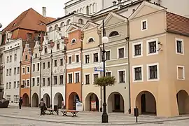 Kamienice Śledziowe at the Market Square