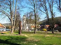 Park at the town square