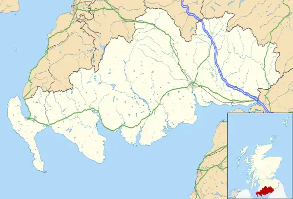 Dunragit is located in Dumfries and Galloway