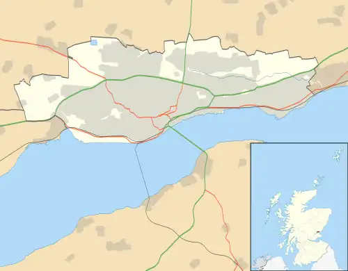 Balgay is located in Dundee