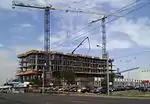 Construction of EPCOR Tower in September 2009