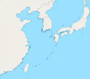 Hsinchu is located in East China Sea