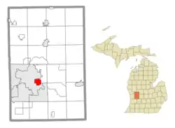 Location within Kent County