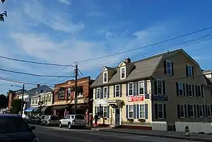 Historic District in downtown East Greenwich