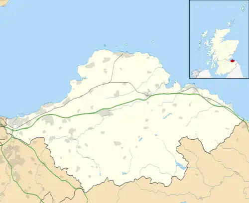 Gladsmuir is located in East Lothian