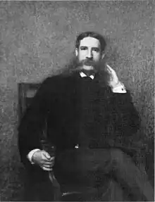 Portrait of Edward H. Coates. Robert Vonnoh, 1893, oil on canvas, 50⅛ × 40⅛ in (128 × 103 cm), Pennsylvania Academy of the Fine Arts