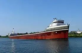 730-foot lake freighter Edward L Ryerson