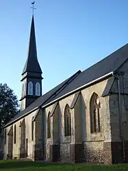 The church in Valorbiquet