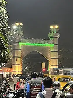 The Gate at the entry of Ekbalpur