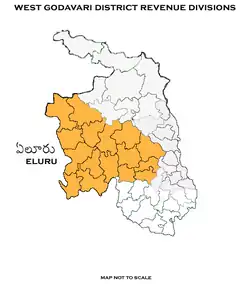 Eluru revenue division in West Godavari district