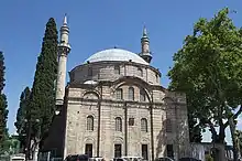 Emir Sultan Mosque in Bursa, rebuilt by Selim III (1804)