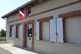 The town hall in Empeaux