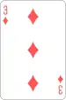 3 of diamonds