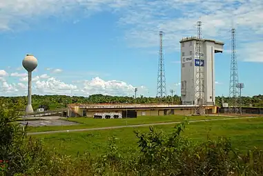 Vega launch pad in 2017