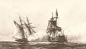 August 1: Enterprise defeats the corsair Tripoli