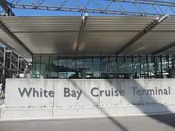 Entry to White Bay Cruise Terminal