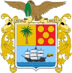 Coat of arms of Department of Bolívar