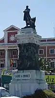 Statue of Segismundo Moret at Cádiz, Andalucía