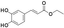 Ethyl caffeate structure