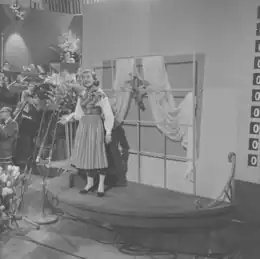 Alice Babs in Hilversum (1958)