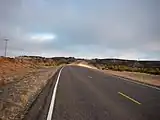 FM 669 climbing the Caprock Escarpment