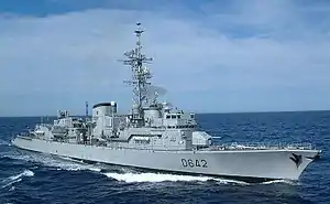 Montcalm, a Georges Leygues-class frigate