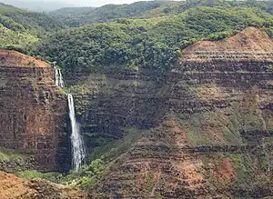 Waipoo Falls at Waimea Canyon State Park