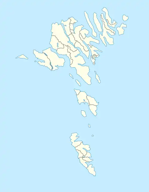 Norðragøta is located in Denmark Faroe Islands