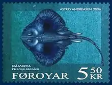 FO 542: Bláaskøta - Blu-ray (Neoraja caerulea)