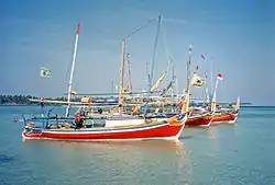 Fishing boats in the main harbour