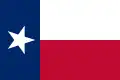 This flag flew over the Alamo when Texas seceded in 1861; it was later given to Hood's Texas Brigade