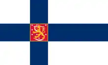 State flag of Finland (1918)