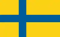 Unofficial flag of the Swedish province of Östergötland