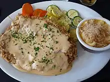 Chicken-fried steak (or Country Fried Steak)