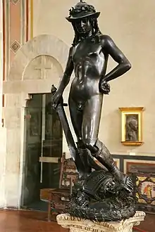 Donatello, David c. 1440s, Bargello Museum, Florence