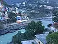 Devprayag - where Alaknanda and Bhagirathi rivers meet and take the name Ganga or Ganges River.