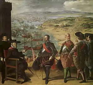 The Defence of Cádiz against the English, 1634, Museo del Prado