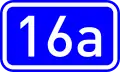 National Road 16a shield